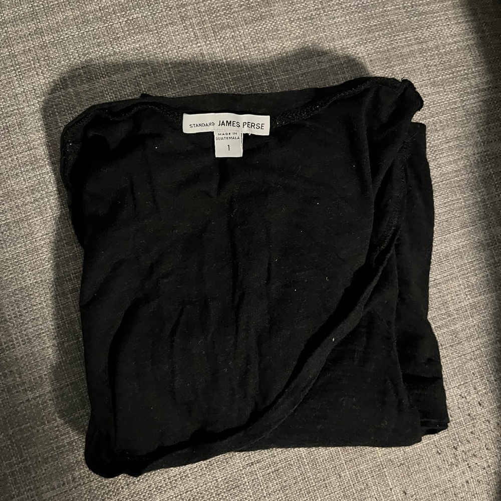 James Perse Charcoal Tee size 1 (standard Medium)